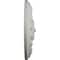 Ekena Millwork Flower Spiral Ceiling Medallion (Fits Canopies up to 2"), 12 1/4"OD x 2 1/4"P, Pot of Cream CM12FLPCF - alternate 3